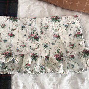 Vintage Ralph Lauren Blaine Ruffle Flat Sheet - King